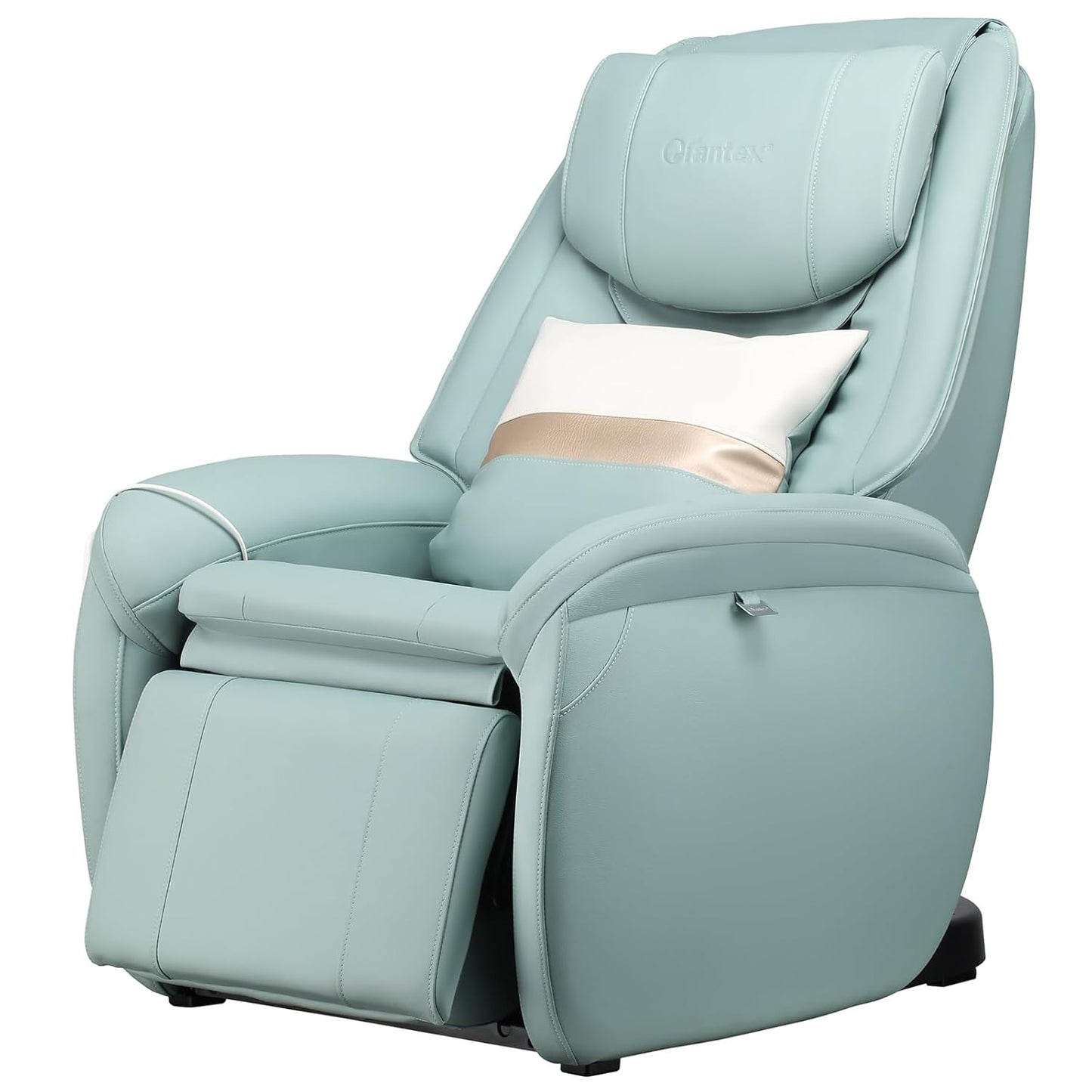 Massage Chair, Full Body Zero Gravity Massage Recliner with SL Track, Waist Heater, Calf Airbag, Automatic Shoulder Detection, Remote Control, Wheels, Pillow, Installation Free (Green)