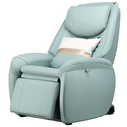 Massage Chair, Full Body Zero Gravity Massage Recliner with SL Track, Waist Heater, Calf Airbag, Automatic Shoulder Detection, Remote Control, Wheels, Pillow, Installation Free (Green)